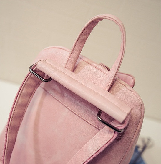 Детский мини рюкзак сумка для девочек, маленький рюкзачок сумочка эко кожа - фото 4 - id-p582125727