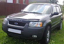 Дефлектор капоту (мухобійка) Ford Escape 2000-2007 (форд ескейп)