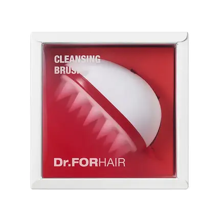 Силіконова масажна щітка для миття голови Dr.FORHAIR Cleansing Scalp Brush, фото 1
