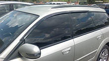 Дефлектори вікон (вітровики) Subaru Outback III/Legacy Wagon 2004-2009 Cobra Tuning S40504