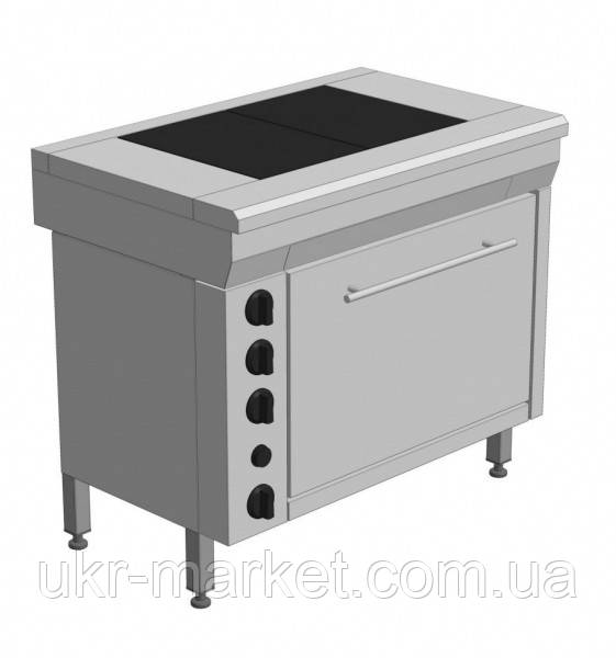 Плита електрична кухонна з плавним регулюванням потужності ЕПК-2Ш майстер