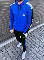 Зимний спортивный костюм на флисе Adidas Адидас. Тёплый спортивный костюм Adidas. Утеплённый спортивный костюм