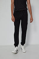 Штани спортивні карго чоловічі чорні S