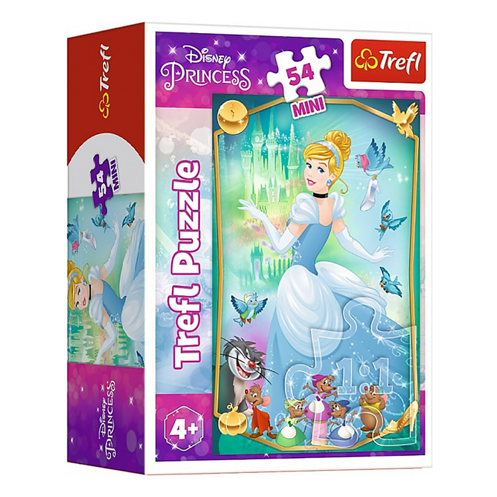 Пазл "Чарівні принцеси", 54 елементи Trefl (5900511197174)
