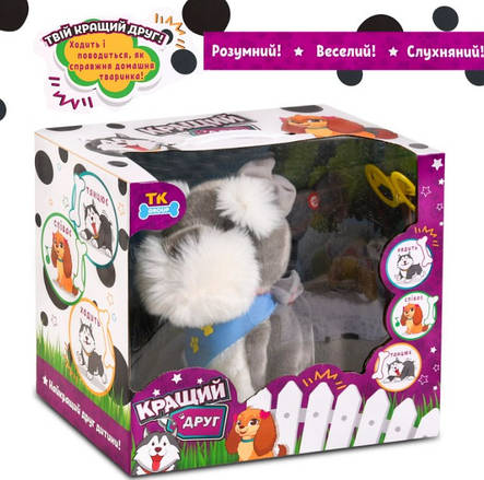 Собачка Цвергшнауцер на повідку, фото 2