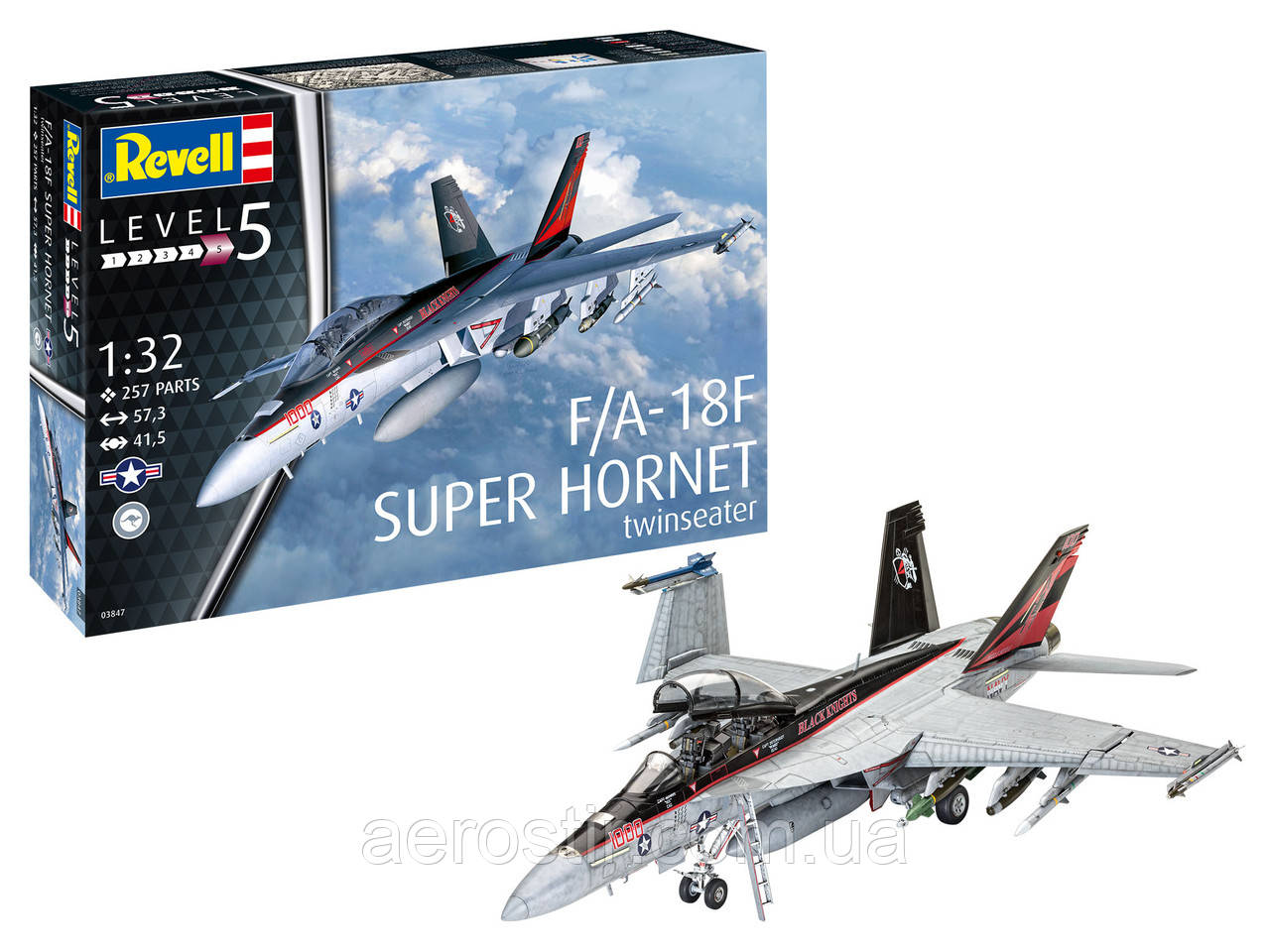 F/A-18F Super Hornet 1/32 Revell 03847