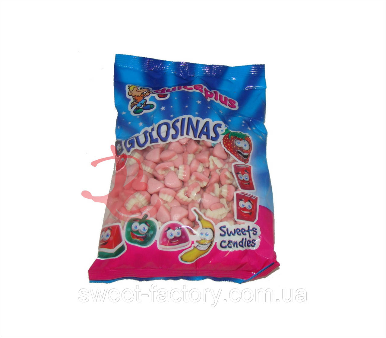 Мармеладні щелепи Dulce Plus Dentaduras Brillo 1000g