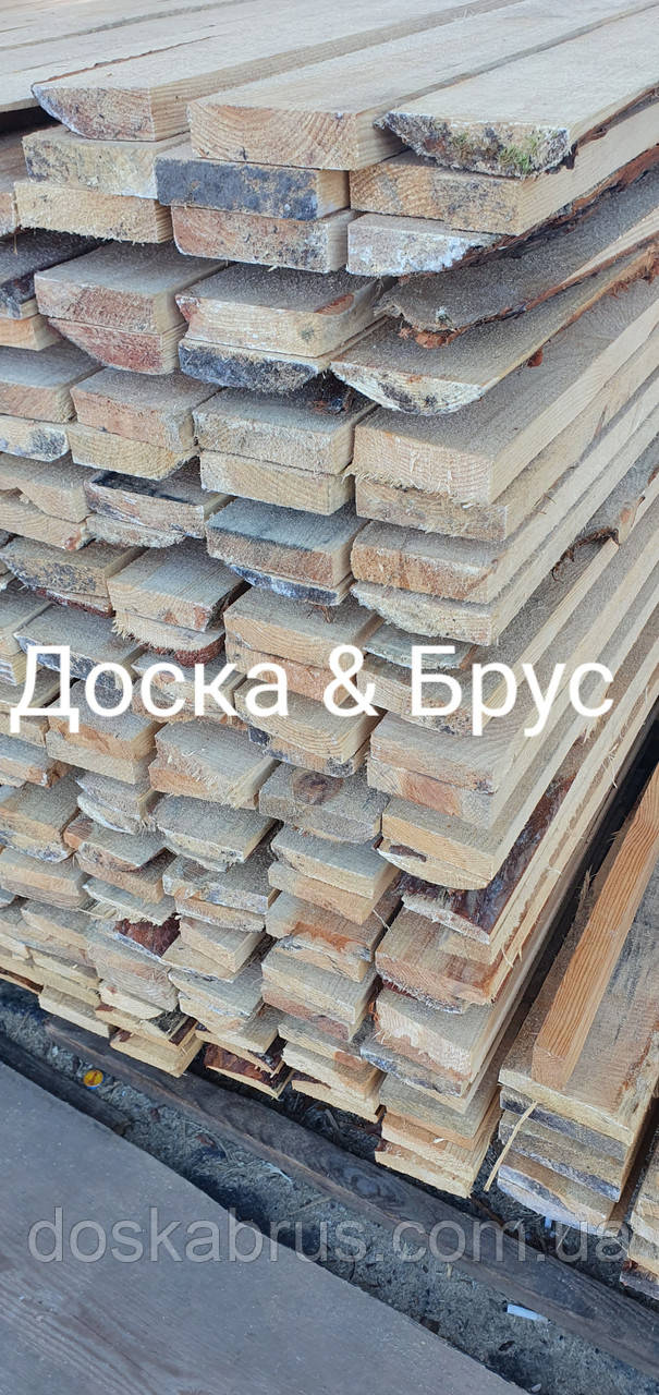 Дошка Напівобрізна для Опалуби 25х100х4000