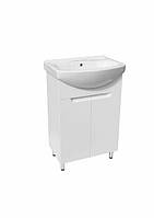 Тумба МАРКО-Т-1 з умивальником ЦЕРСАНІЯ в ванну кімнату ширина 50 см