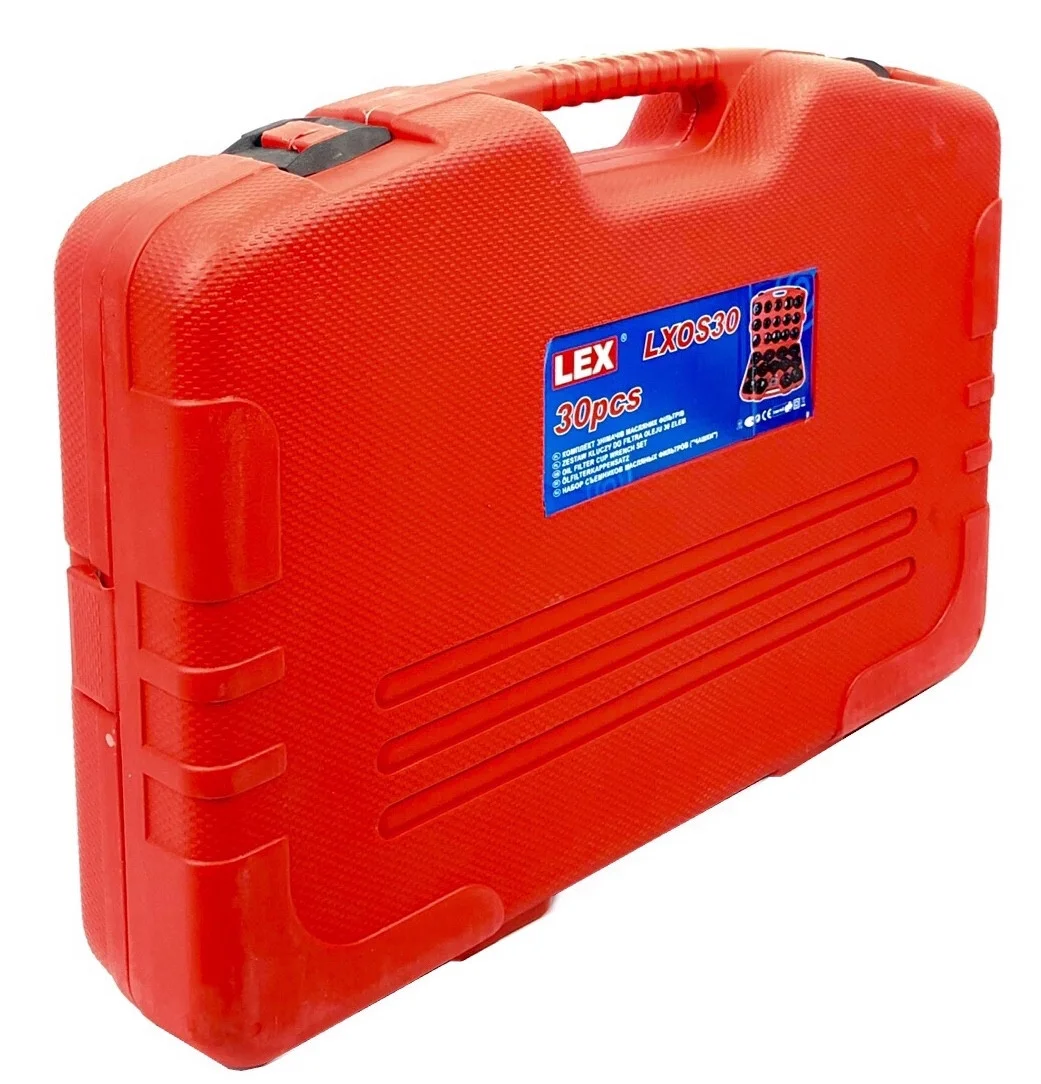 Съемники масляных фильтров Lex LXOS30 Пластиковый кейс - фото 2 - id-p1484434247