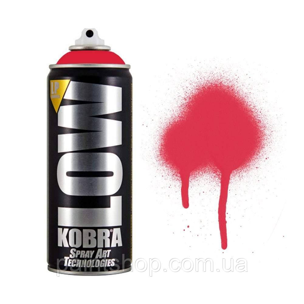 Аерозольна фарба Kobra LOW-331 Ginger (Червоний) 400 мл