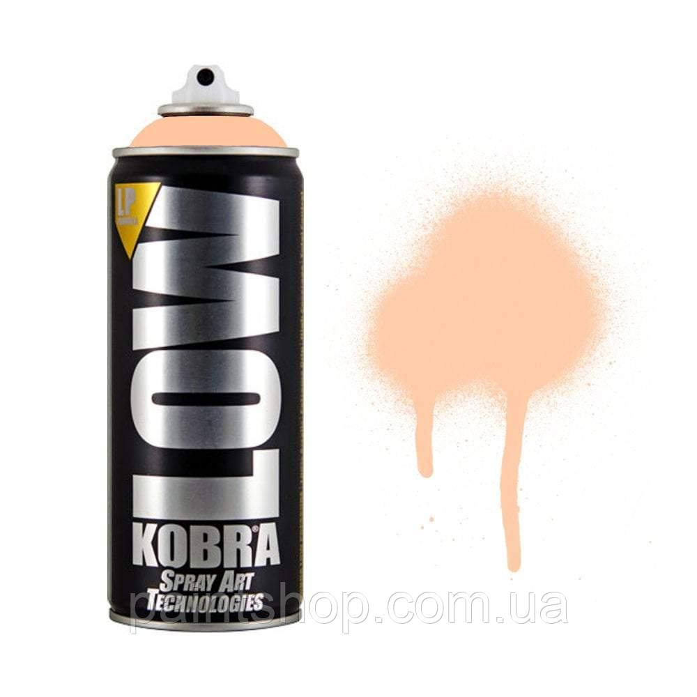 Аерозольна фарба Kobra LOW-4011 Evelid (Бежевий) 400 мл