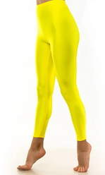 Дитячі спортивні лосини для спорту та гімнастики еластикові ЖОВТІ