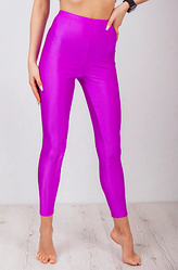 Дитячі спортивнІ лосини для спорту та гімнастики еластикові ФУКСІЯ