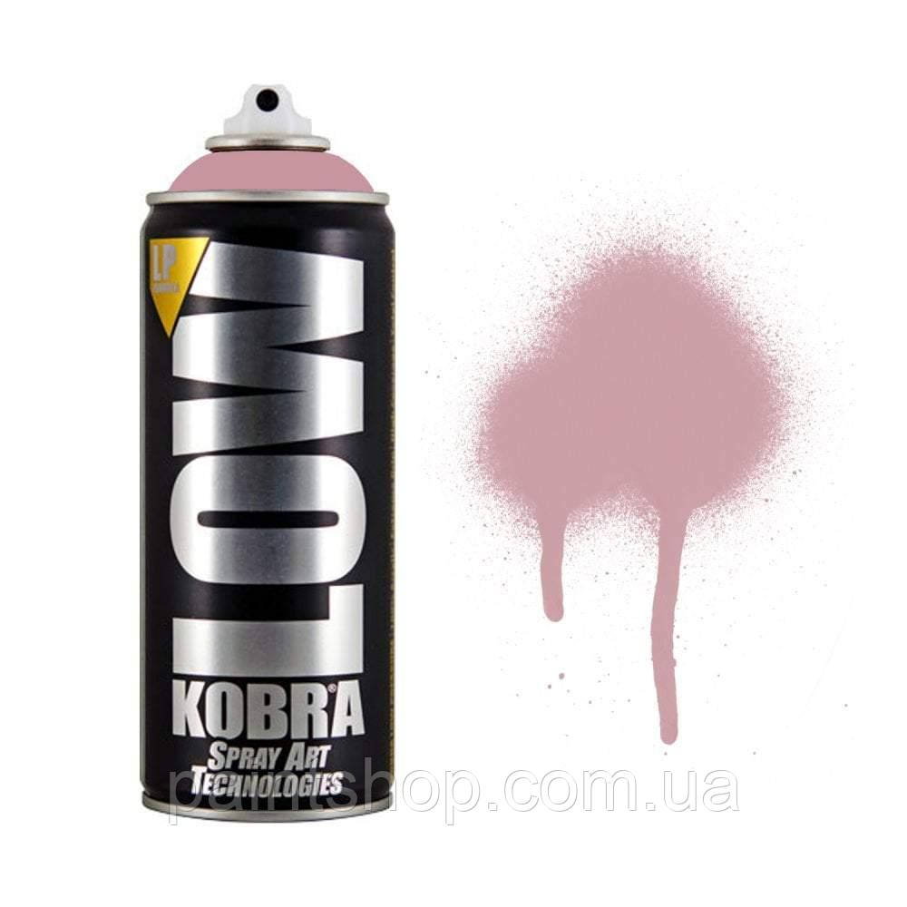 Аерозольна фарба Kobra LOW-411 Hymalaya (Пудровий) 400 мл