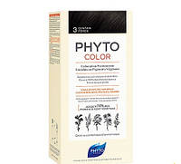Крем-фарба без аміаку Фіто Фітоколор Phyto Phytocolor Colorations Тон 3 Темний Шатен