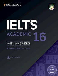 IELTS 16 Academic Authentic Examination Papers with answers and Downloadable Audio