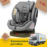 Детское автокресло (группа +0-1-2-3, 0-36 кг, isofix) El Camino ABSOLUTE ME 1079 Royal Gray Серый