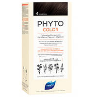 Крем-фарба без аміаку Фіто Фітоколор Phyto Phytocolor Colorations Тон 4 Шатен