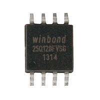 Чип W25Q128 25Q128FVSG SOP-8, 128Мб Flash SPI