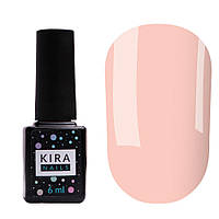 Цветная база для ногтей Kira Nails Color Base 001 (розовый нюд), 6 мл