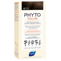 Крем-краска без аммиака Фито Фитоколор Phyto Phytocolor Colorations Тон 6 Темно-Русый