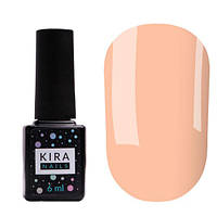 Цветная база для ногтей Kira Nails Color Base 003 (персиковый), 6 мл