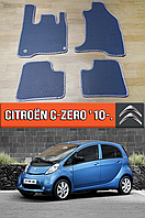 ЕВА коврики Ситроен С Зеро 2010-н.в. EVA резиновые ковры на Citroen C-Zero