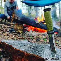 Ніж Morakniv / Моранайв Outdoor 2000 Green (Швеція), фото 5