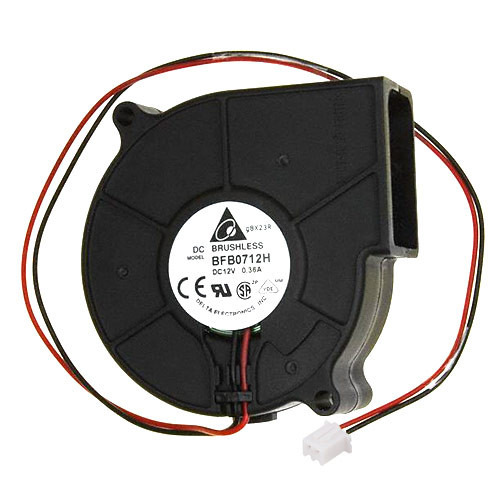 Вентилятор Улитка 75мм 12В 2пин Центробежный Турбина Кулер ЧПУ, Сервера ...
