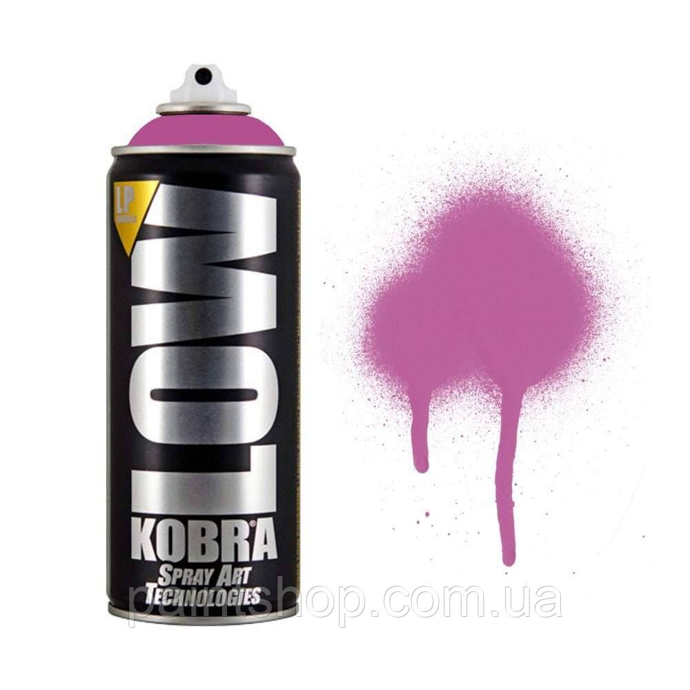 Аерозольна фарба Kobra LOW-621 Baby Doll (Бузовий) 400 мл