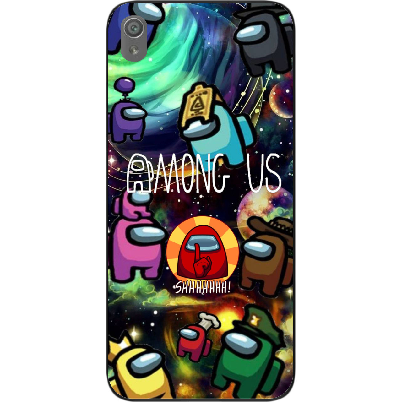 Силіконовий чохол для Sony Xperia XA1 з картинкою Амонг ас, фото 1