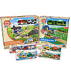 🚂 Велика дитяча залізниця PlayTive World 122 ел. Німеччина, фото 4