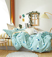 Комплект постільної білизни Bella Villa сатин полуторний (B-0300 Sn)