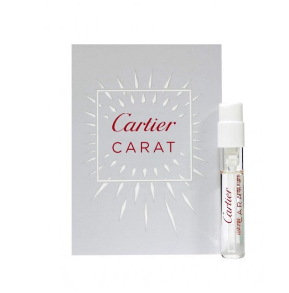 Жіноча парфумована вода Cartier Carat 1,5ml пробник оригінал, зелений свіжий квітковий аромат