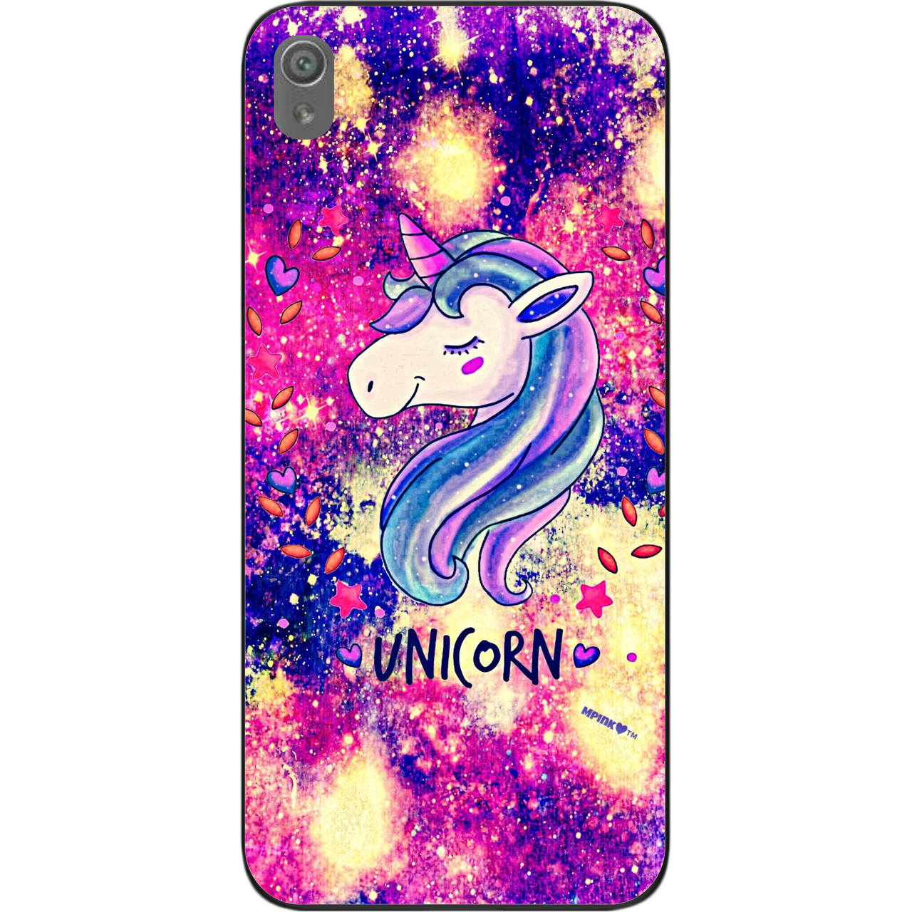 Силіконовий чохол бампер для Sony Xperia XA1 з картинкою Красивий єдиноріг, фото 1