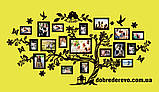 Сімейне дерево Love на 18 фото, родинне дерево на стіну з фото рамками, фото 7
