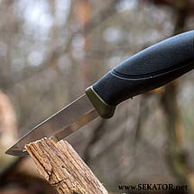 Ніж Morakniv / Моранайв Companion MG Stainless Steel Olive (Швеція), фото 5