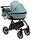 Коляска 2 в 1 Bair Tokyo Soft 29 нефрит, фото 4
