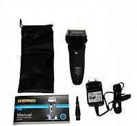 Электробритва Gemei GM-500 акумуляторная с дисплеем