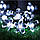 Світлодіодна гірлянда на сонячній батареї "Вишневі квіти" 50led W білий, фото 3