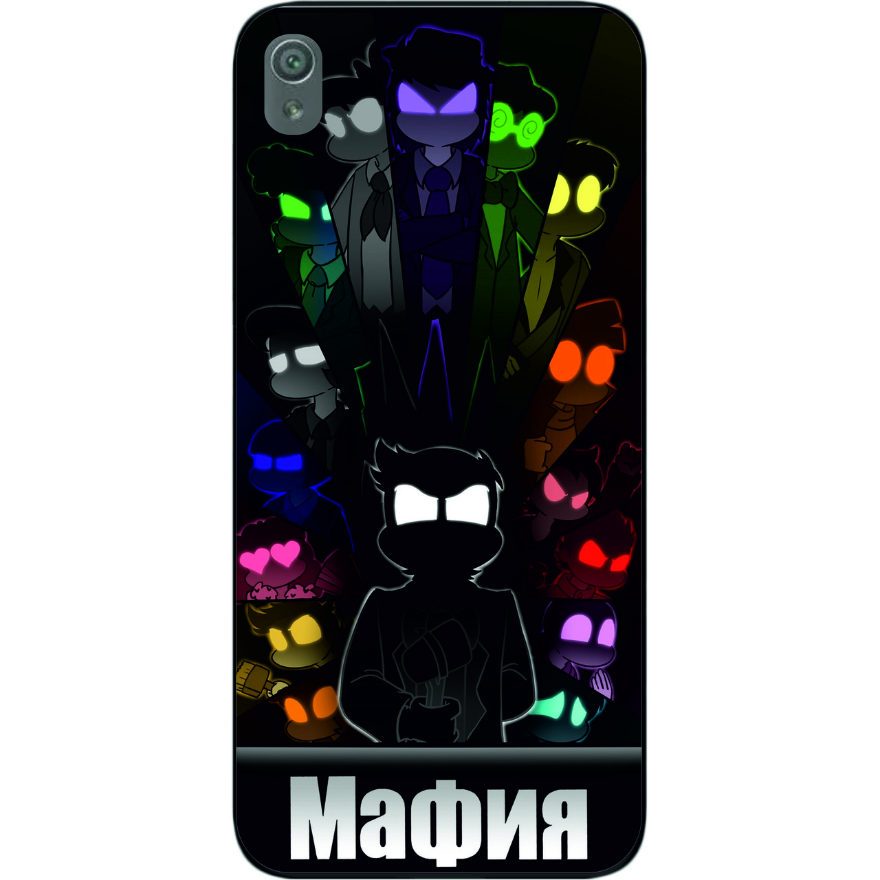 Силіконовий чохол для Sony Xperia XA1 з картинкою 13 карт Мафія, фото 1