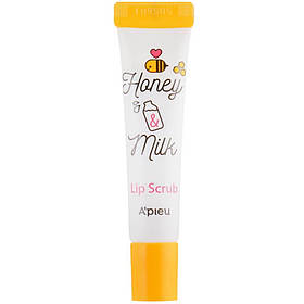 Молочно-медовий скраб для губ A'pieu Honey & Milk Lip Scrub 8 мл (8806185745420)