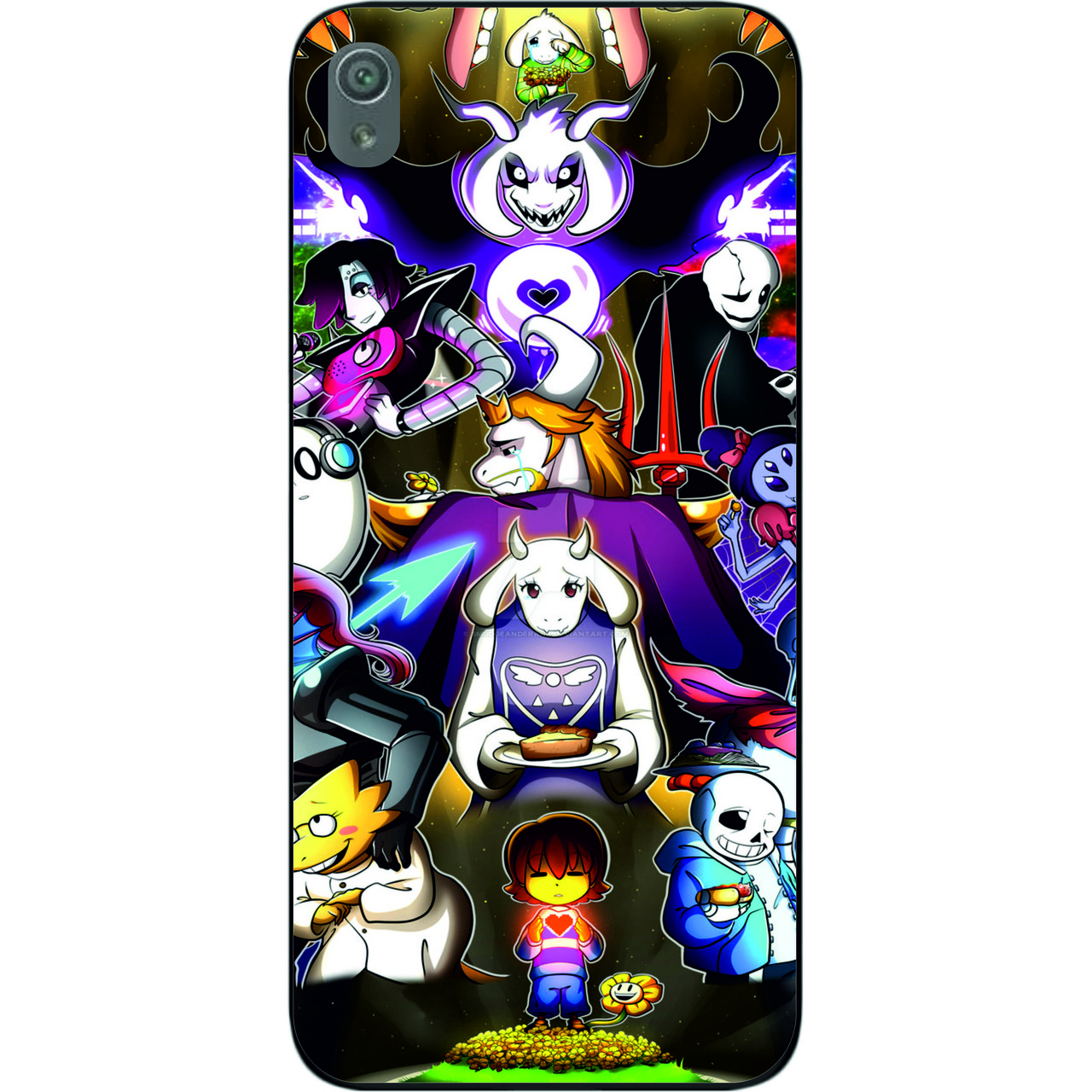 Силіконовий чохол для Sony Xperia XA1 з картинкою Андертейл, фото 1