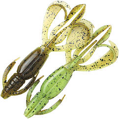 Силікон Keitech Crazy Flapper 2.8" (8 шт/уп) 401 greenpumpkinpp chart