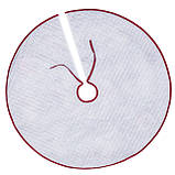 Спідниця килимок під ялинку Новорічна гобелен 90 см.ROUND1387FN, фото 7