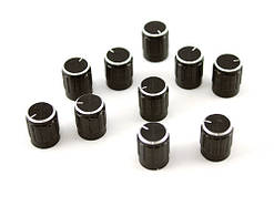 10x Ковпачок ручка для потенціометра енкодера , алюміній