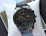 Чоловічий годинник Tommy Hilfiger black&gold, фото 6