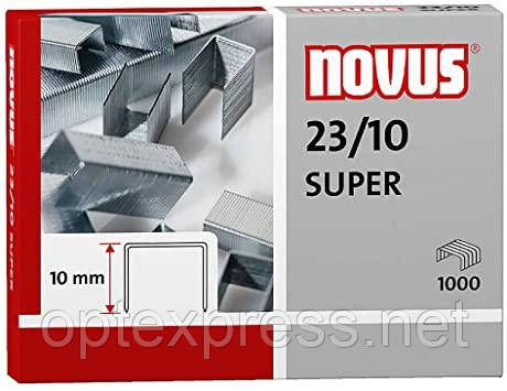 Скоби спеціальні для степлера No. 23/10 SUPER NOVUS