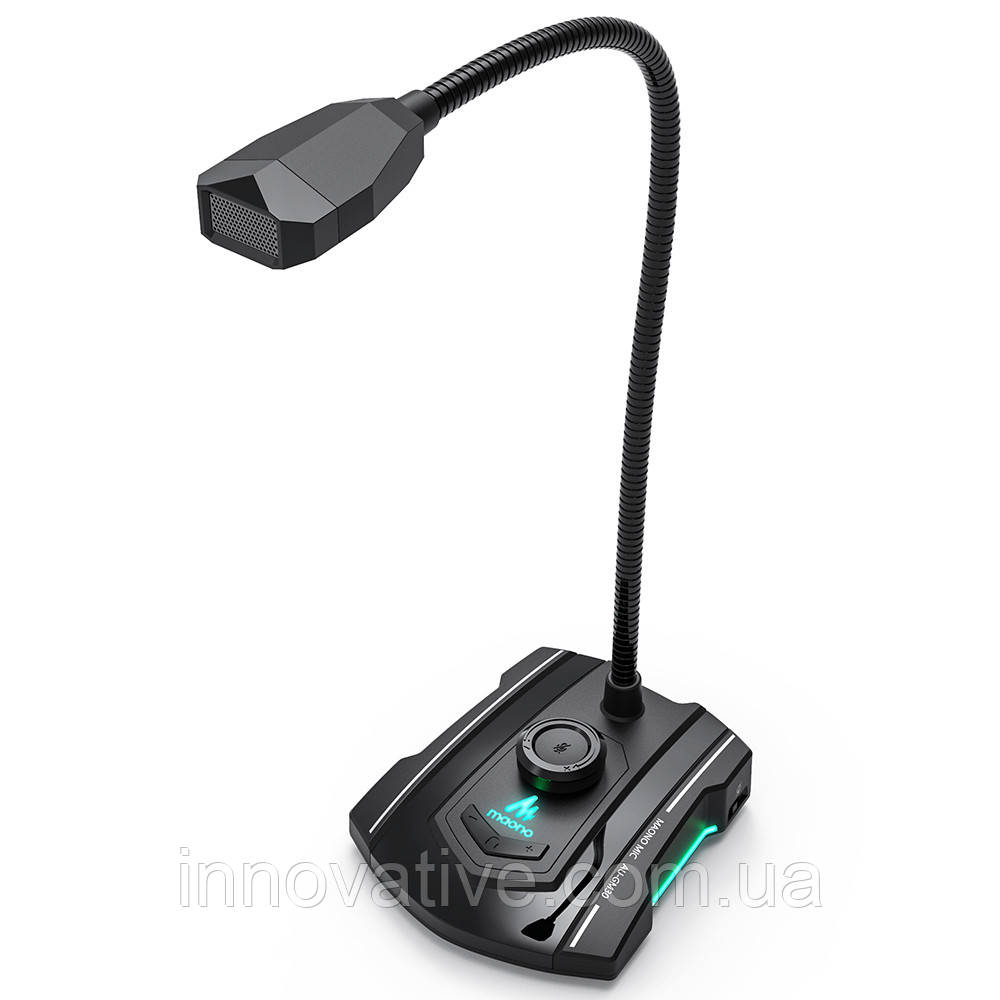 Комп'ютерний мікрофон Maono AU-GM31 для ігор (Чорний), фото 1